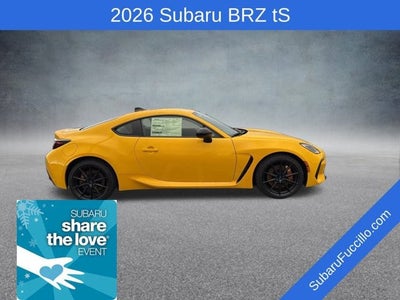 2026 Subaru BRZ Series. Yellow