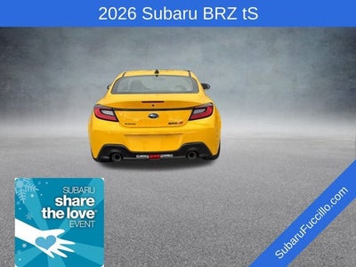 2026 Subaru BRZ Series. Yellow