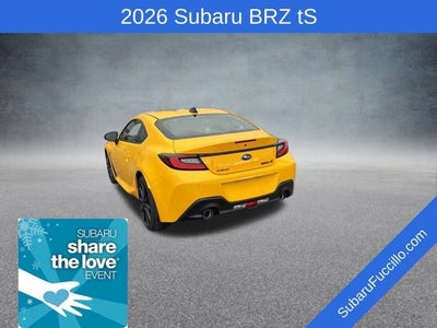 2026 Subaru BRZ Series. Yellow