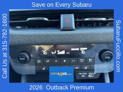 2026 Subaru OUTBACK Premium