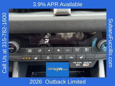 2026 Subaru OUTBACK Limited