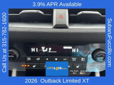 2026 Subaru OUTBACK Limited XT