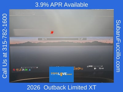 2026 Subaru OUTBACK Limited XT