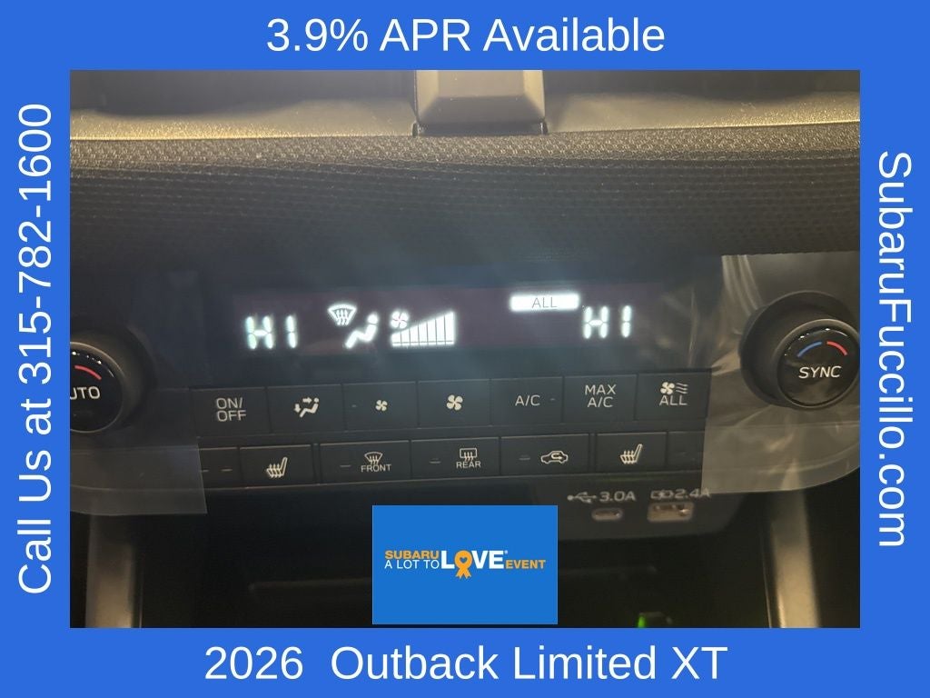 2026 Subaru OUTBACK Limited XT