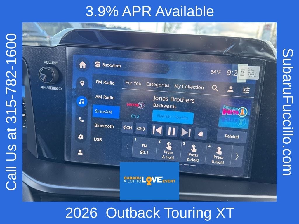 2026 Subaru OUTBACK Touring XT