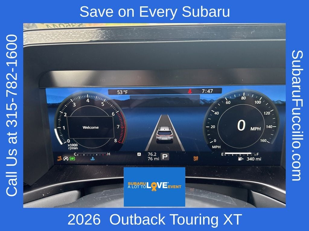 2026 Subaru OUTBACK Touring XT