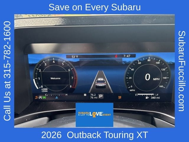 2026 Subaru OUTBACK Touring XT