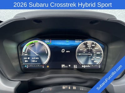 2026 Subaru CROSSTREK Sport Hybrid