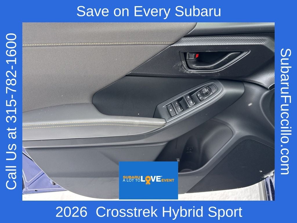2026 Subaru CROSSTREK Sport Hybrid