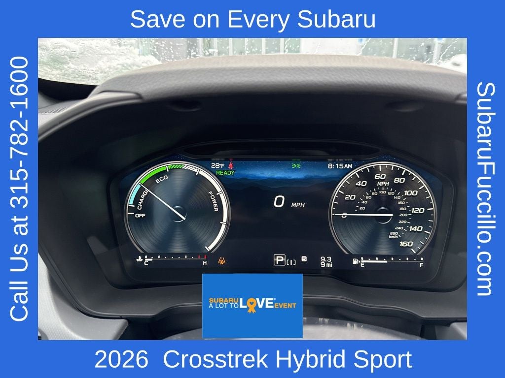 2026 Subaru CROSSTREK Sport Hybrid