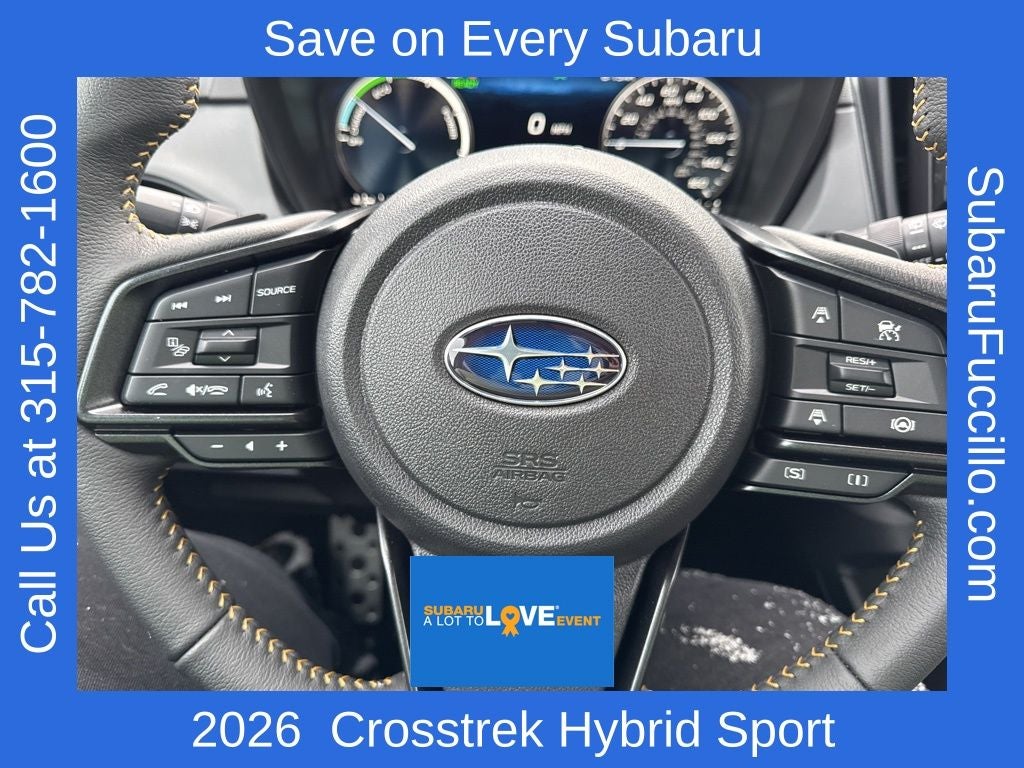 2026 Subaru CROSSTREK Sport Hybrid