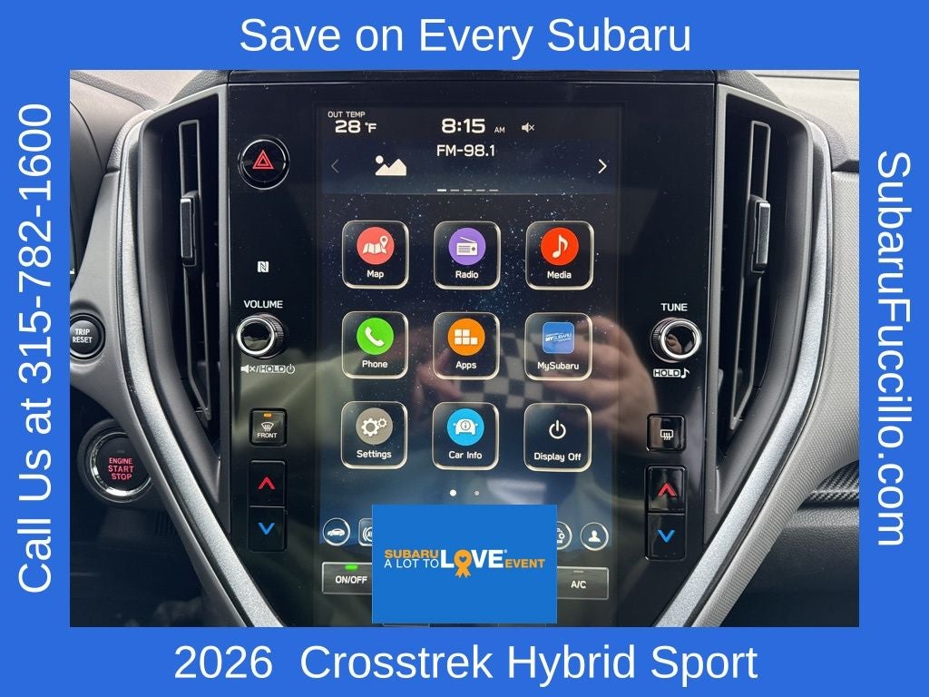 2026 Subaru CROSSTREK Sport Hybrid