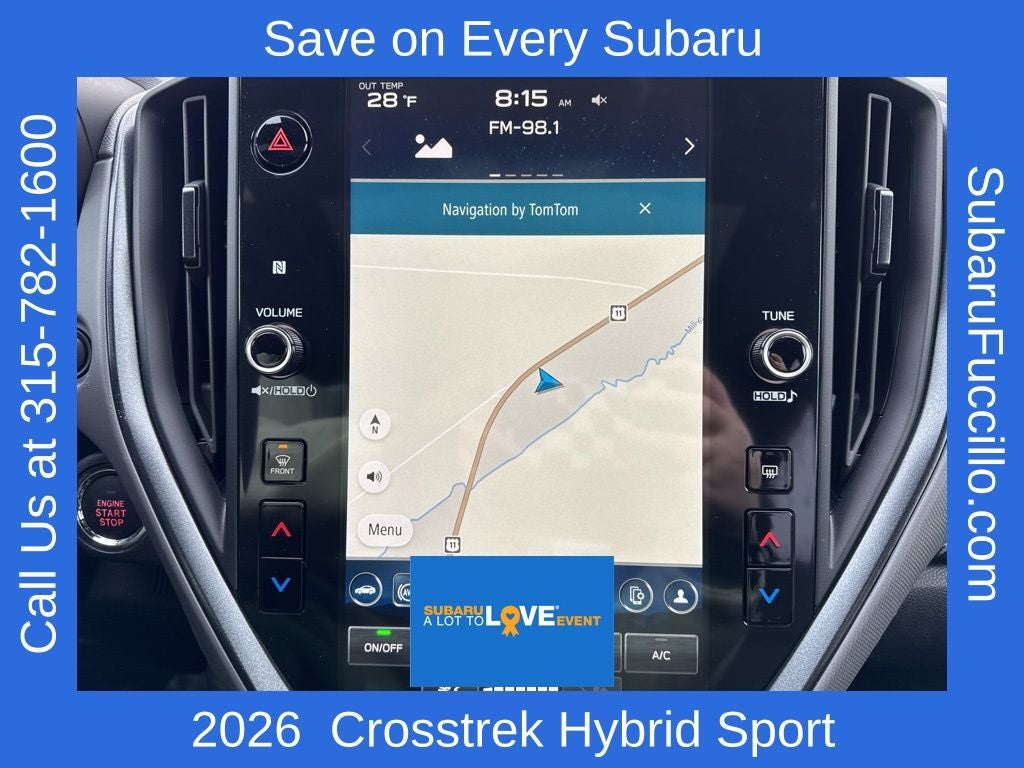 2026 Subaru CROSSTREK Sport Hybrid