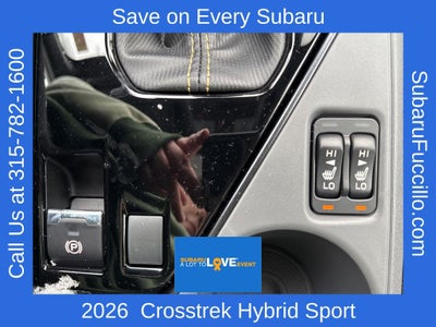 2026 Subaru CROSSTREK Sport Hybrid