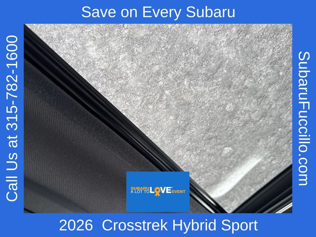 2026 Subaru CROSSTREK Sport Hybrid