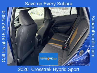 2026 Subaru CROSSTREK Sport Hybrid