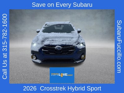 2026 Subaru CROSSTREK Sport Hybrid