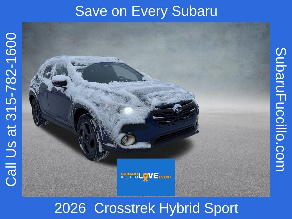 2026 Subaru CROSSTREK Sport Hybrid