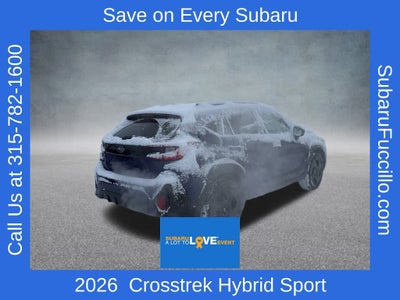 2026 Subaru CROSSTREK Sport Hybrid