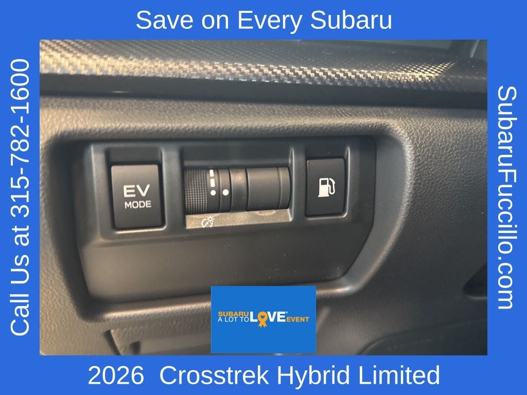 2026 Subaru CROSSTREK Limited Hybrid