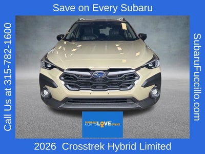 2026 Subaru CROSSTREK Limited Hybrid