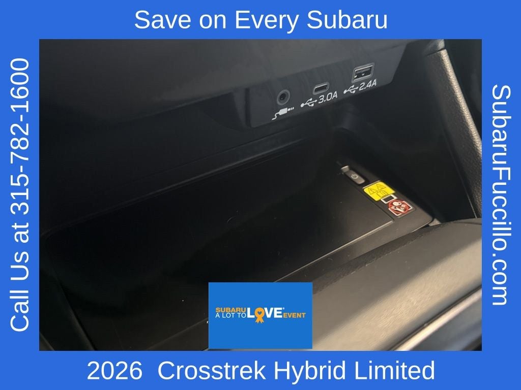 2026 Subaru CROSSTREK Limited Hybrid
