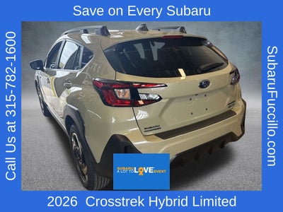 2026 Subaru CROSSTREK Limited Hybrid