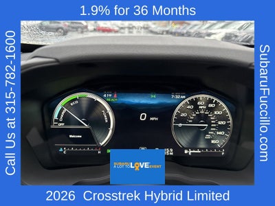 2026 Subaru CROSSTREK Limited Hybrid