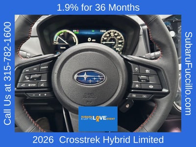 2026 Subaru CROSSTREK Limited Hybrid