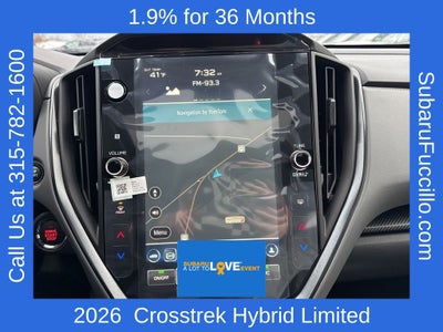 2026 Subaru CROSSTREK Limited Hybrid