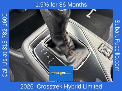 2026 Subaru CROSSTREK Limited Hybrid
