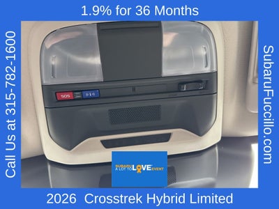 2026 Subaru CROSSTREK Limited Hybrid
