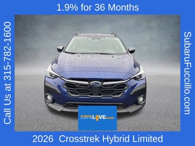 2026 Subaru CROSSTREK Limited Hybrid