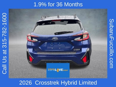 2026 Subaru CROSSTREK Limited Hybrid