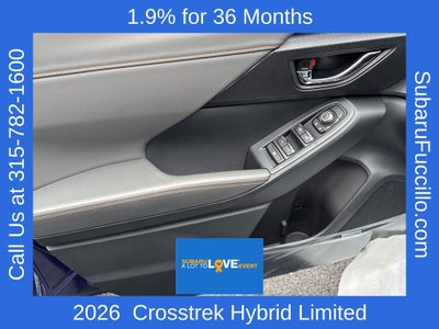 2026 Subaru CROSSTREK Limited Hybrid