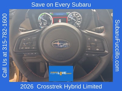 2026 Subaru CROSSTREK Limited Hybrid