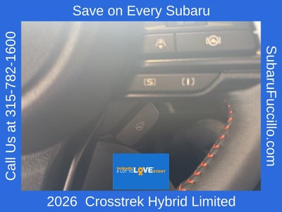 2026 Subaru CROSSTREK Limited Hybrid