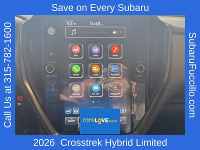 2026 Subaru CROSSTREK Limited Hybrid