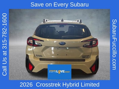 2026 Subaru CROSSTREK Limited Hybrid