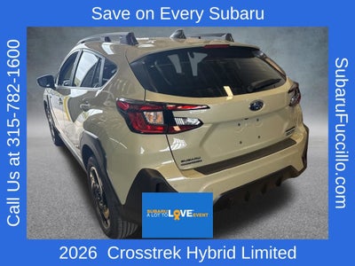 2026 Subaru CROSSTREK Limited Hybrid