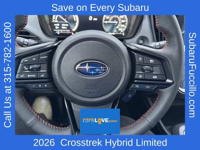 2026 Subaru CROSSTREK Limited Hybrid