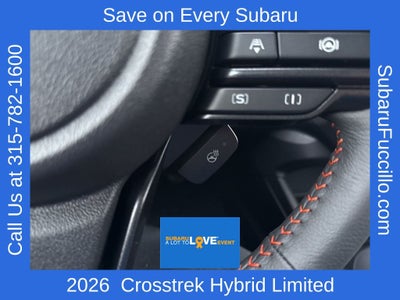 2026 Subaru CROSSTREK Limited Hybrid