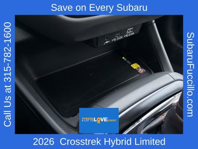 2026 Subaru CROSSTREK Limited Hybrid