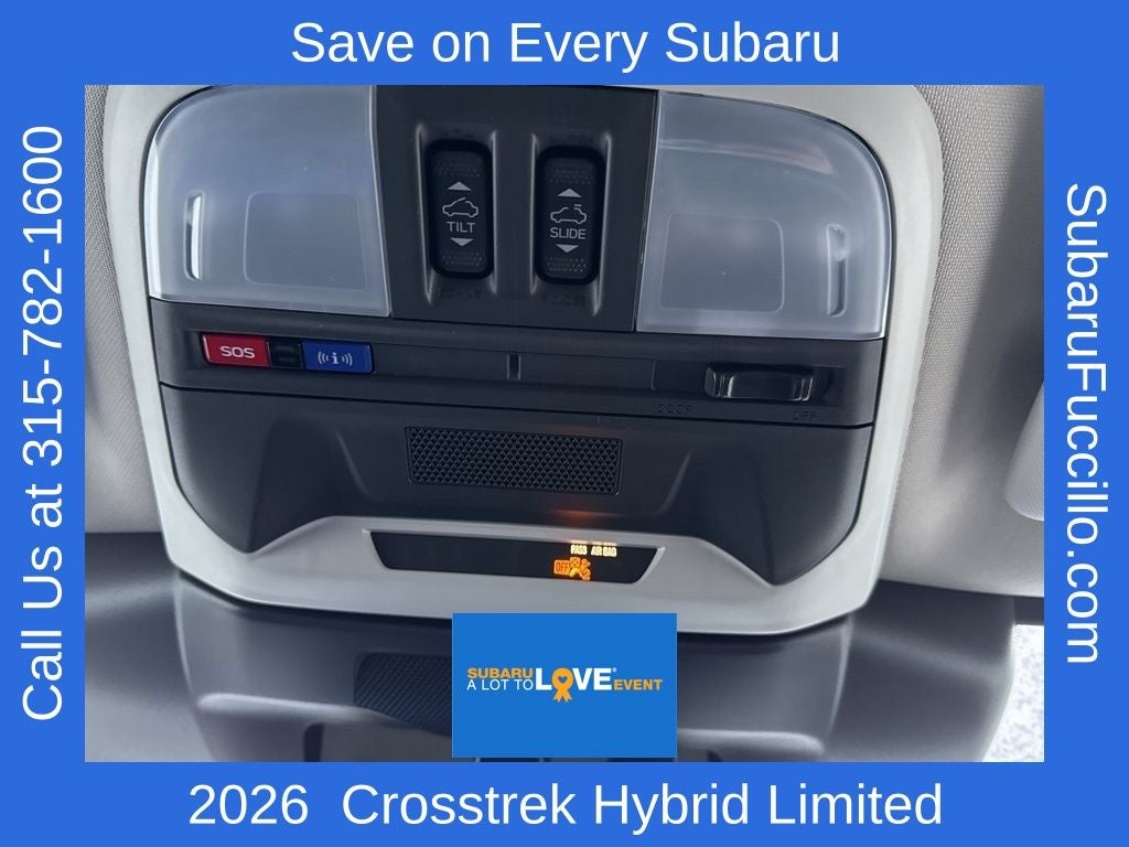 2026 Subaru CROSSTREK Limited Hybrid