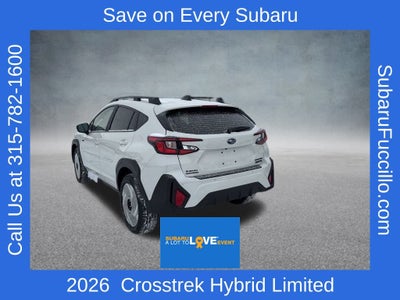 2026 Subaru CROSSTREK Limited Hybrid