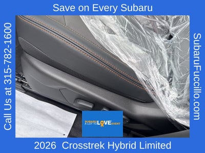 2026 Subaru CROSSTREK Limited Hybrid