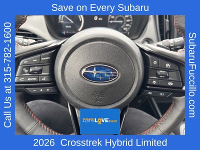 2026 Subaru CROSSTREK Limited Hybrid