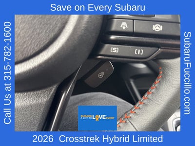 2026 Subaru CROSSTREK Limited Hybrid
