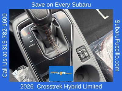 2026 Subaru CROSSTREK Limited Hybrid
