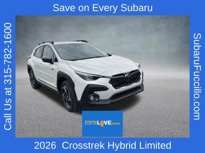 2026 Subaru CROSSTREK Limited Hybrid